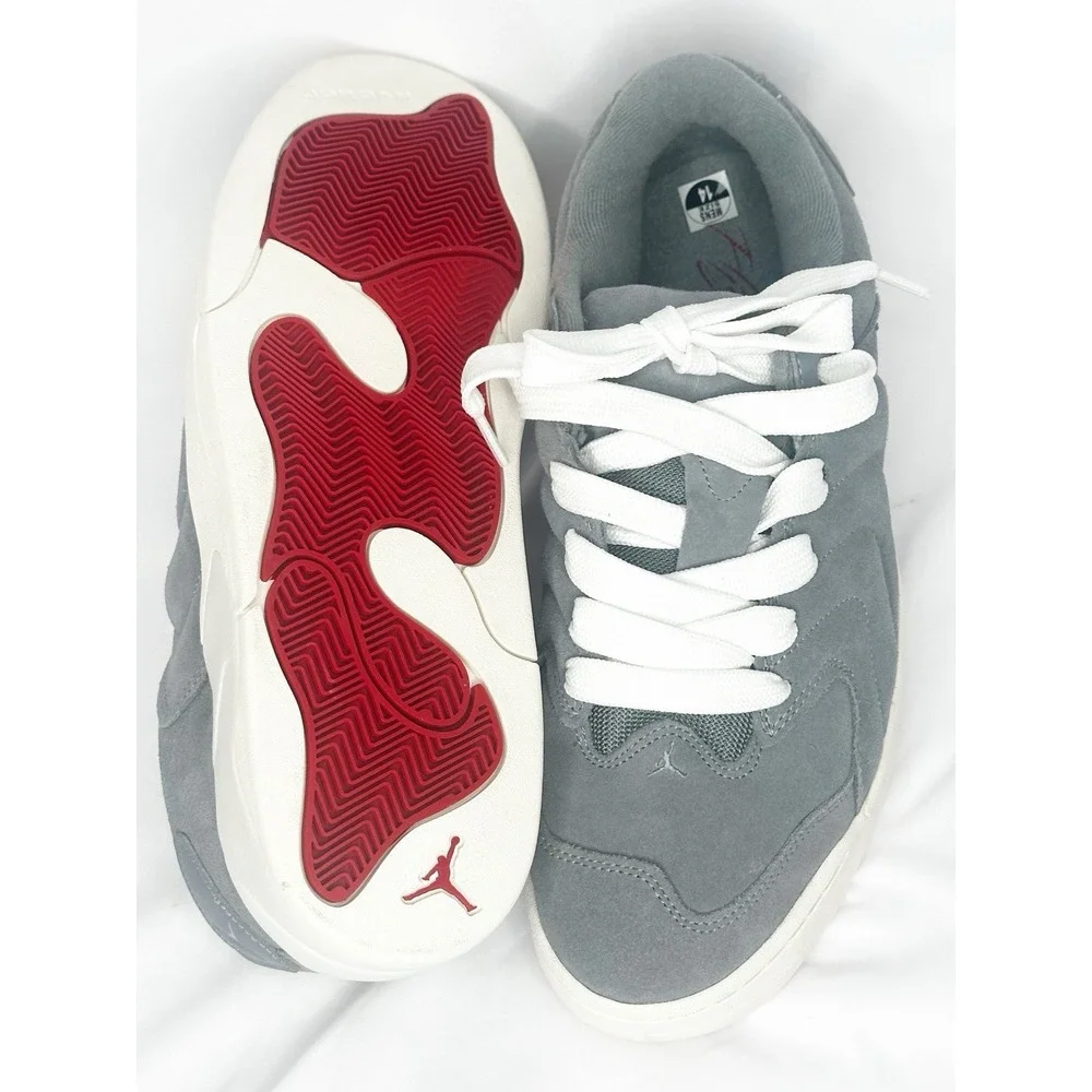 Jordan Session Skateboard Shoes Unisex Gray White  Size 14‎ IB3731-003 NEW